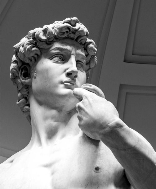 m88体育官方巴黎雷欧艺术馆：米开朗琪罗的巨像雕刻“大卫”(图2)