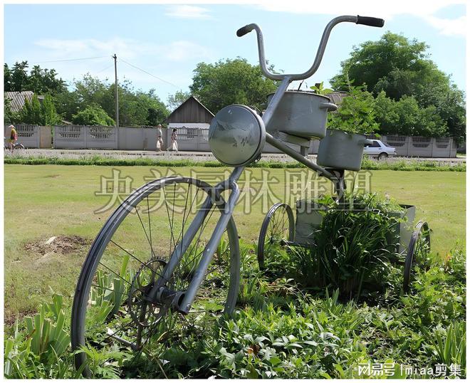 m88体育官方不锈钢自行车雕塑可以用在什么地方使用？(图2)